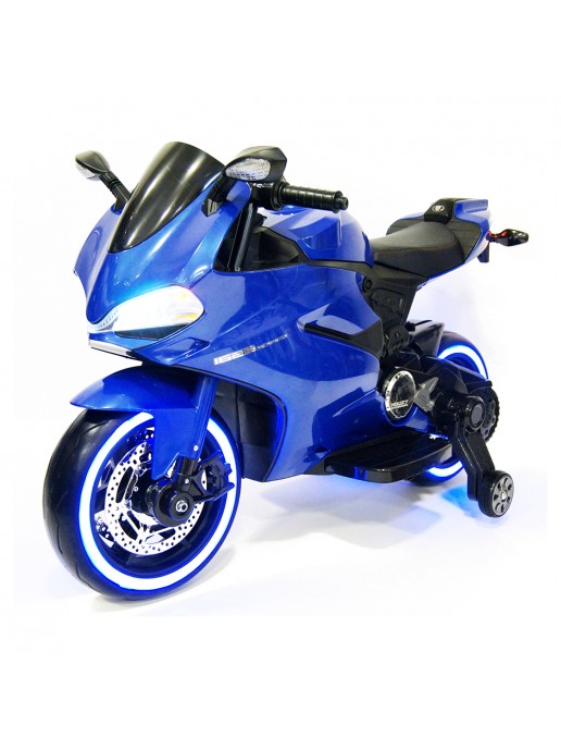 Детский электромобиль - мотоцикл Ducati Blue - SX1628-G