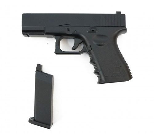 Пистолет металлический Glock 17 (пневматика, 18,5 см) - G.15