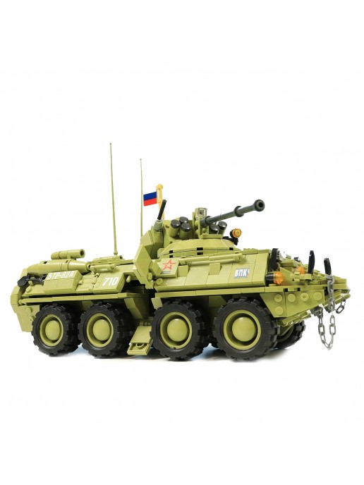 Конструктор Армия России - Российский бронетранспортёр БТР-82А - АР-01028