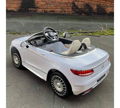 Детский электромобиль Mercedes-Maybach S650 Cabriolet - ZB188-WHITE Детский электромобиль Mercedes-Maybach S650 Cabriolet - ZB188-WHITE