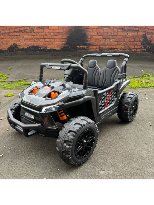 Детский электромобиль Багги (2WD, EVA, 24V, 130Вт) - AHL015-CARBON