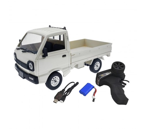 Радиоуправляемый японский белый грузовичок WPL Suzuki Carry ST90 масштаб 1:10 - D-12 Радиоуправляемый японский белый грузовичок WPL Suzuki Carry ST90 масштаб 1:10 - D-12