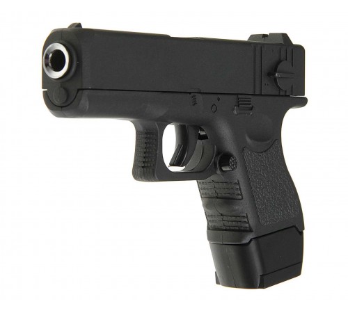 Пистолет металлический Glock 17 mini (пневматика, 14 см) - G.16