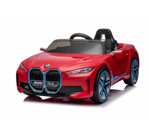 Детский электромобиль BMW I4 (полный привод, 12V) - JE1009-RED Детский электромобиль BMW I4 (полный привод, 12V) - JE1009-RED