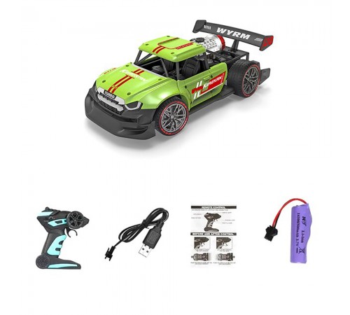 Радиоуправляемый спортивный пикап (зеленый, пар) 2.4G - HD3400-GREEN