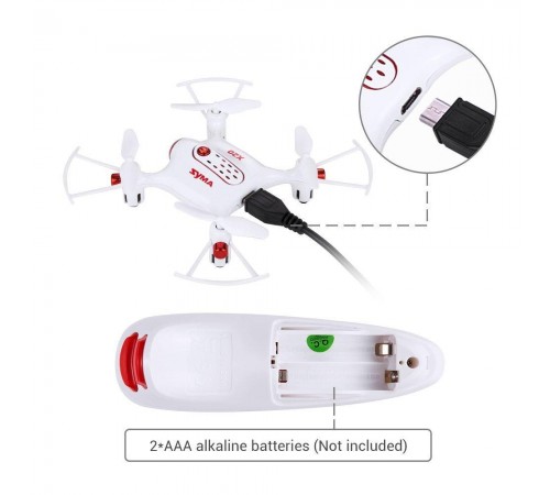 Радиоуправляемый квадрокоптер SYMA X20-S RTF 2.4G - SYMA-X20-S Радиоуправляемый квадрокоптер SYMA X20-S RTF 2.4G - SYMA-X20-S