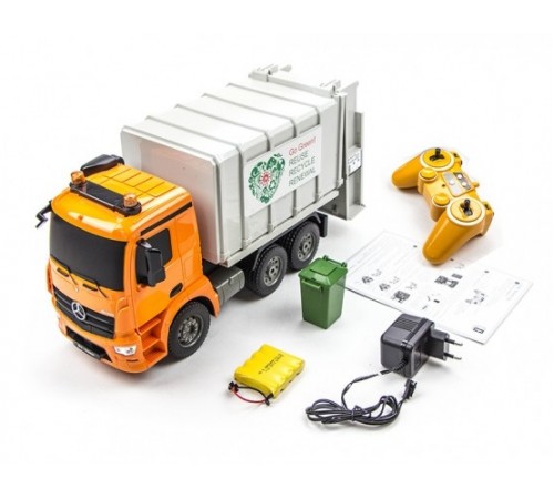 Радиоуправляемый мусоровоз Double E Mercedes-Benz Antos 1:20 2.4G - E560-003