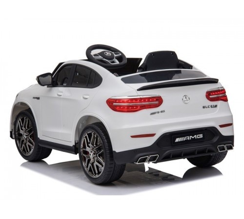 Электромобиль Mercedes-Benz GLC 63 AMG White 12V (полный привод, EVA) - QLS-5688 Электромобиль Mercedes-Benz GLC 63 AMG White 12V (полный привод, EVA) - QLS-5688