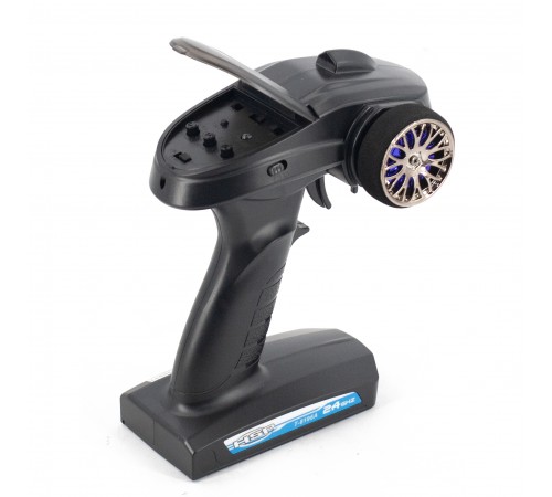 Радиоуправляемый автомобиль для дрифта HSP Flying Fish 1 LED фары 4WD 1:10 - 94123T-12330-BL