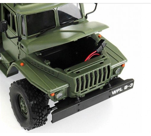 Радиоуправляемый внедорожник WPL Советский военный грузовик Урал 4WD 1:16 2.4G - WPLB-36 Радиоуправляемый внедорожник WPL Советский военный грузовик Урал 4WD 1:16 2.4G - WPLB-36