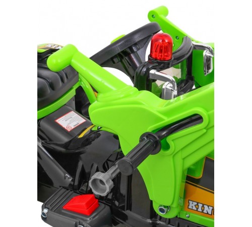 Детский электромобиль трактор на аккумуляторе 12V / зеленый - JS328A-GREEN