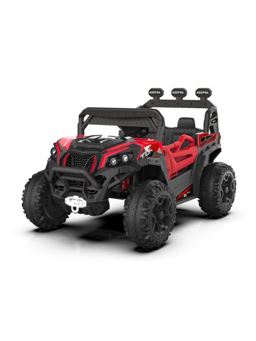 Детский электромобиль Багги (полный привод, EVA, 12V) - HC-301B-4WD-RED