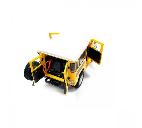 Радиоуправляемый внедрожник TOYOTA FJ40 PRO (свет, выхлоп, Li-Po 5C) - HG4-50-PRO-YELLOW Радиоуправляемый внедрожник TOYOTA FJ40 PRO (свет, выхлоп, Li-Po 5C) - HG4-50-PRO-YELLOW