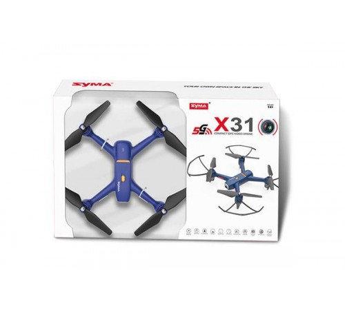 Квадрокоптер Syma X31 с камерой 4K FPV, GPS 2.4G - SYMA-X31 Квадрокоптер Syma X31 с камерой 4K FPV, GPS 2.4G - SYMA-X31