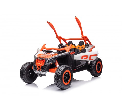 Детский электромобиль Багги Can-Am Maverick Turbo RR (24V, полный привод, оранжевый) - DK-CA001-ORANGE Детский электромобиль Багги Can-Am Maverick Turbo RR (24V, полный привод, оранжевый) - DK-CA001-ORANGE
