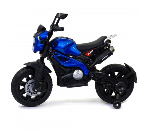 Детский электромотоцикл Harley Davidson (12V, EVA, ручка газа) - DLS01-SP-BLUE Детский электромотоцикл Harley Davidson (12V, EVA, ручка газа) - DLS01-SP-BLUE
