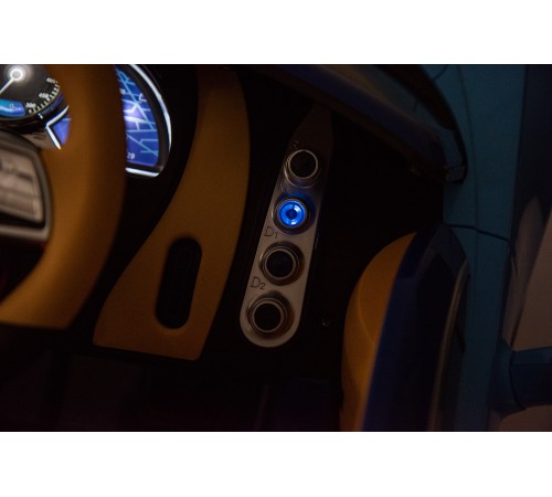 Детский электромобиль Bugatti Chiron 2.4G - BLACK - HL318 Детский электромобиль Bugatti Chiron 2.4G - BLACK - HL318