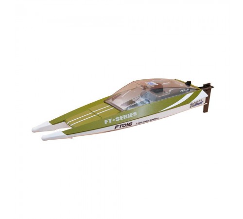 Радиоуправляемый катер Feilun FT016 Racing Boat Green RTR 2.4G - FT016 Радиоуправляемый катер Feilun FT016 Racing Boat Green RTR 2.4G - FT016
