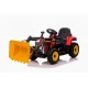Детский электромобиль XMX трактор с ковшом (красный, EVA, пульт, 12V) - XMX611U-RED