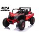 Детский электромобиль XMX Багги (красный, MP4, EVA, 4WD, 24V) - XMX613-4WD-24V-RED-MP4