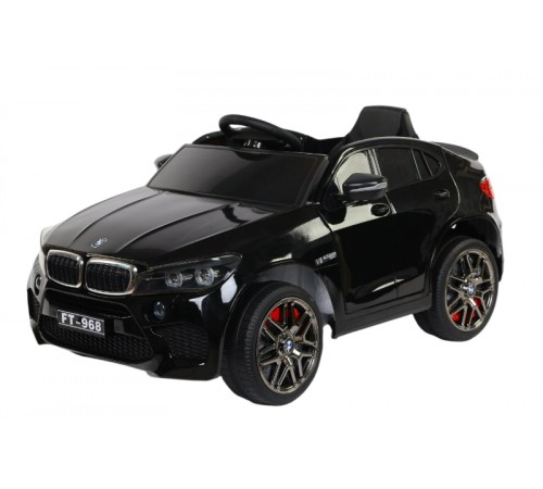 Электромобиль BMW X6M 12V (полный привод, EVA) - FT-968-BLACK-PAINT