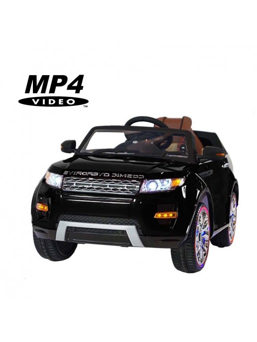 Детский электромобиль Range Rover Luxury Black MP4 12V - SX118-S