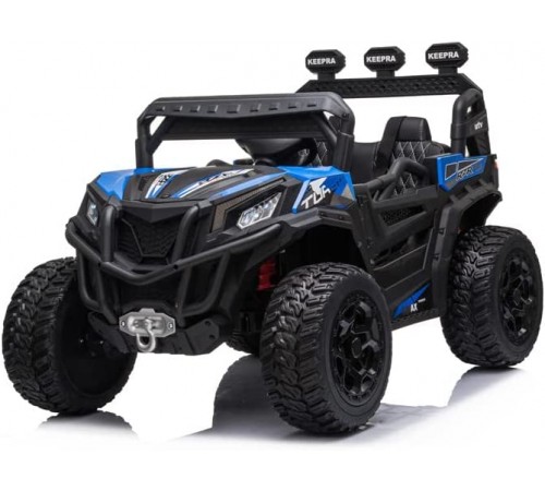 Детский электромобиль Багги (полный привод, EVA, 12V) - HC-301-4WD-BLUE