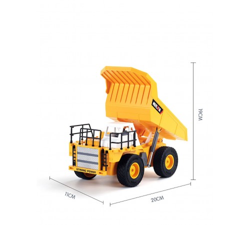 Радиоуправляемый карьерный самосвал HUI NA TOYS 2.4G 6CH масштаб 1:24 RTR - HN1517