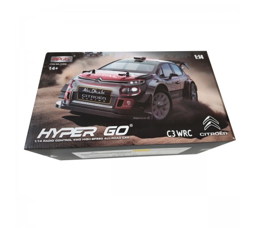 Радиоуправляемая машина для дрифта MJX Hyper Go Citroen C3 4WD 1:14 - MJX-14303 Радиоуправляемая машина для дрифта MJX Hyper Go Citroen C3 4WD 1:14 - MJX-14303