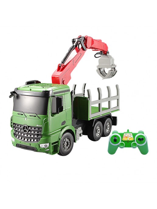 Радиоуправляемый кран - лесовоз Double E Mercedes-Benz Arocs 1:20 2.4G - E352-003