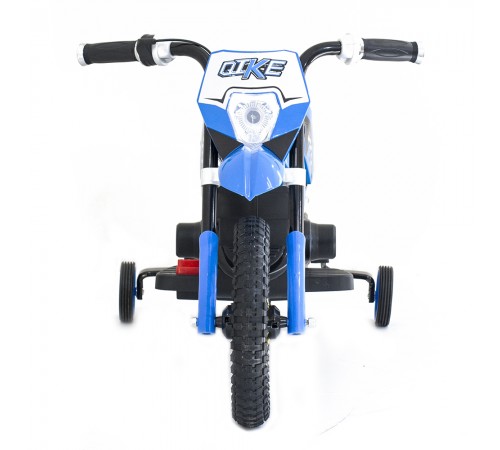 Детский кроссовый электромотоцикл Qike TD Blue 6V - QK-3058-BLUE Детский кроссовый электромотоцикл Qike TD Blue 6V - QK-3058-BLUE