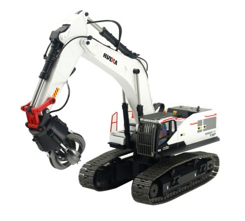 Радиоуправляемый экскаватор белый HUI NA TOYS масштаб 1:14 2.4G - HN1594 Радиоуправляемый экскаватор белый HUI NA TOYS масштаб 1:14 2.4G - HN1594