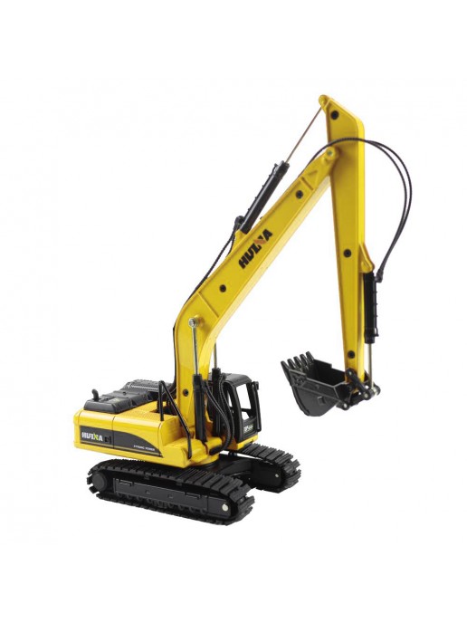 Металлический гусеничный экскаватор HuiNa Toys 1:50 - HN1722-YELLOW