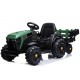 Детский электромобиль Bettyma трактор с прицепом 2WD 12V - BDM0925-GREEN