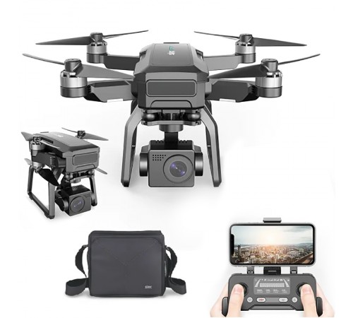 Квадрокоптер SJRC F7 3-AXIS 4K EIS 5G GPS RTFl - SJRC-F7-4K Квадрокоптер SJRC F7 3-AXIS 4K EIS 5G GPS RTFl - SJRC-F7-4K