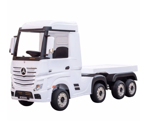 Детский электромобиль фура Mercedes-Benz Actros 4WD 12V с прицепом - HL358-LUX-WHITE-TRAILER Детский электромобиль фура Mercedes-Benz Actros 4WD 12V с прицепом - HL358-LUX-WHITE-TRAILER