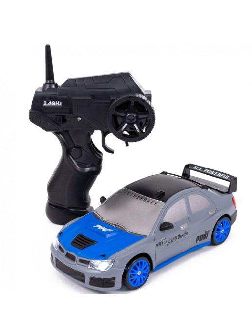 Радиоуправляемая машина для дрифта Subaru Impreza WRX  (сменные колеса, фишки) - SC24A06