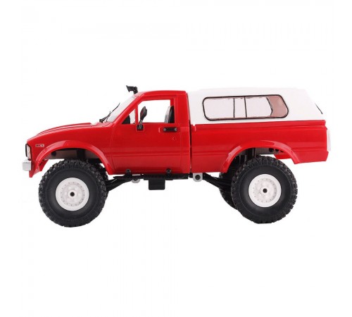 Радиоуправляемая машина WPL пикап Hilux (красная) 4WD 2.4G 1:16 RTR - WPLC-24R-RED