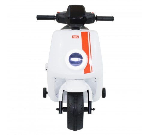 Детский электромотоцикл скутер с пультом управления NIU MQi+ Sport 12V - AHL012-WHITE Детский электромотоцикл скутер с пультом управления NIU MQi+ Sport 12V - AHL012-WHITE