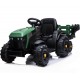 Детский электромобиль Bettyma трактор с прицепом 2WD 12V - BDM0925-GREEN