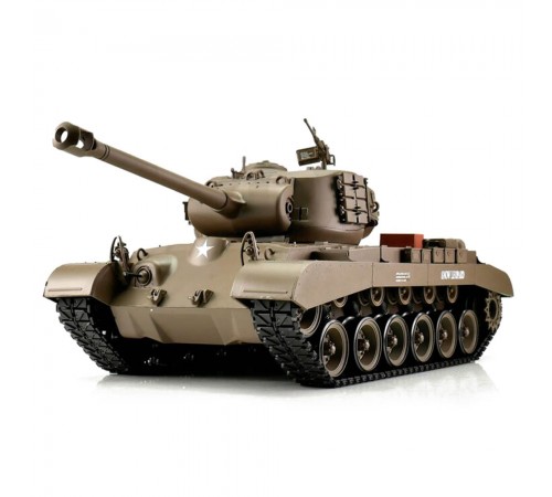 Радиоуправляемый танк Heng Long Snow Leopard USA M26 V7.0 масштаб 1:16 - 3838-1 V7.0 Радиоуправляемый танк Heng Long Snow Leopard USA M26 V7.0 масштаб 1:16 - 3838-1 V7.0