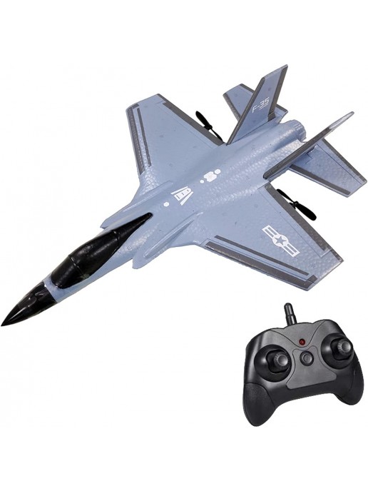 Радиоуправляемый самолет Fei Xiong F35 Fighter 2.4G - FX635-GREY