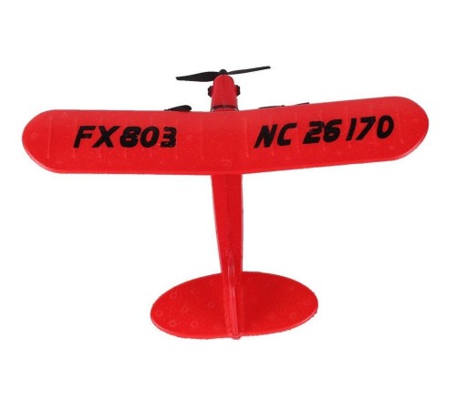 Радиоуправляемый самолет Piper Cub J3 для начинающих 2.4G - FX803-RED Радиоуправляемый самолет Piper Cub J3 для начинающих 2.4G - FX803-RED