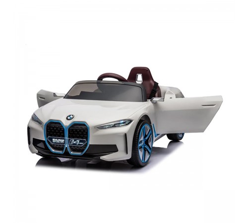 Детский электромобиль BMW I4 (полный привод, 12V) - JE1009-WHITE Детский электромобиль BMW I4 (полный привод, 12V) - JE1009-WHITE
