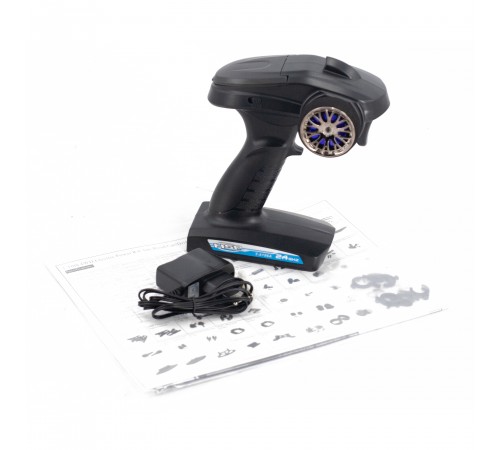 Радиоуправляемый автомобиль для дрифта HSP Flying Fish 1 LED фары 4WD 1:10 - 94123T-12363-R