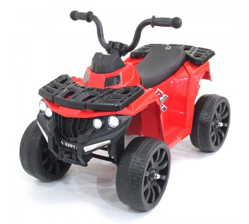 Детский квадроцикл R1 на резиновых колесах 6V - 3201-RED Детский квадроцикл R1 на резиновых колесах 6V - 3201-RED