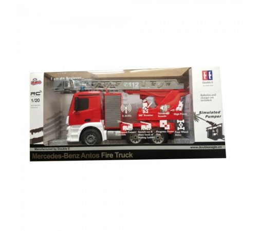 Радиоуправляемая пожарная машина Mercedes-Benz Actros 1:20 2.4G - E527-003