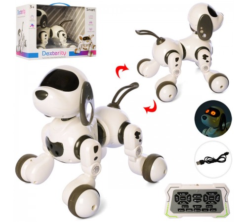 Радиоуправляемая собака-робот Smart Robot Gold Dog ''Dexterity'' - AW-18011-GOLD