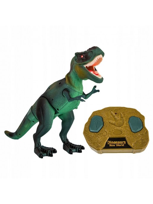 Радиоуправляемый динозавр T-Rex RuiCheng (зеленый, звук, свет) - RUI-9981-GREEN
