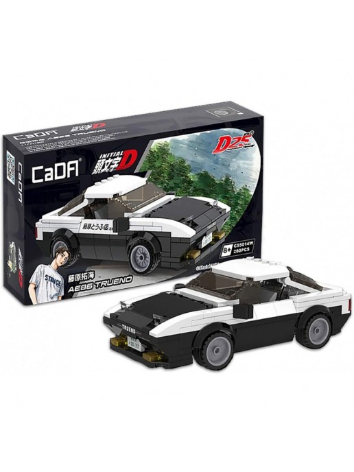 Конструктор CADA автомобиль AE86 Trueno, 280 элементов - C55014W